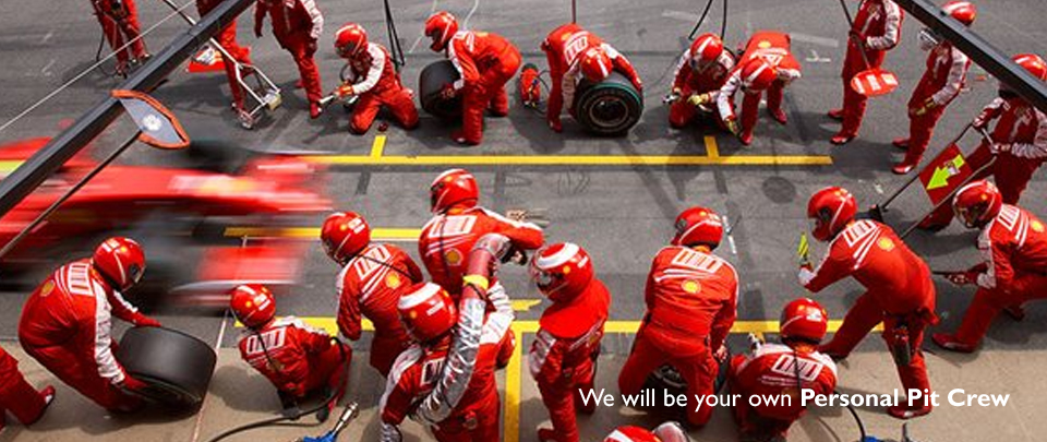 Let Us Be Your Personal Pit Crew