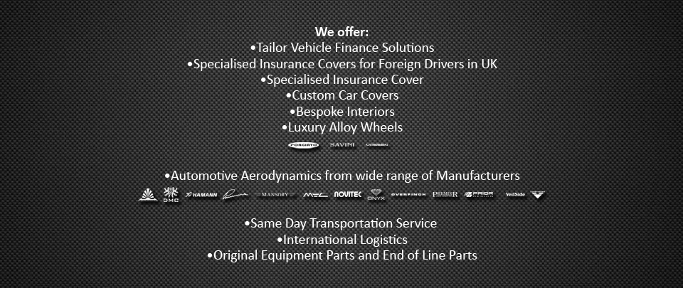 Bespoke Vehicle Customization