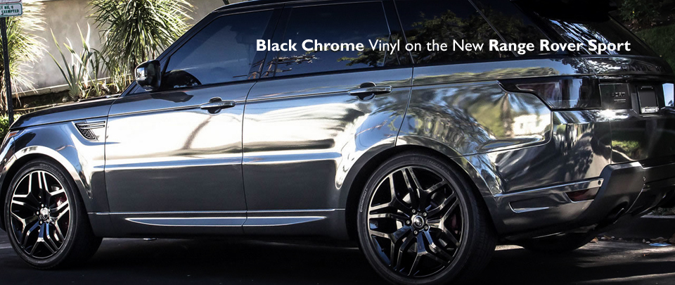 The Range Rover Sport In A Very Luxurious Black Chrome
