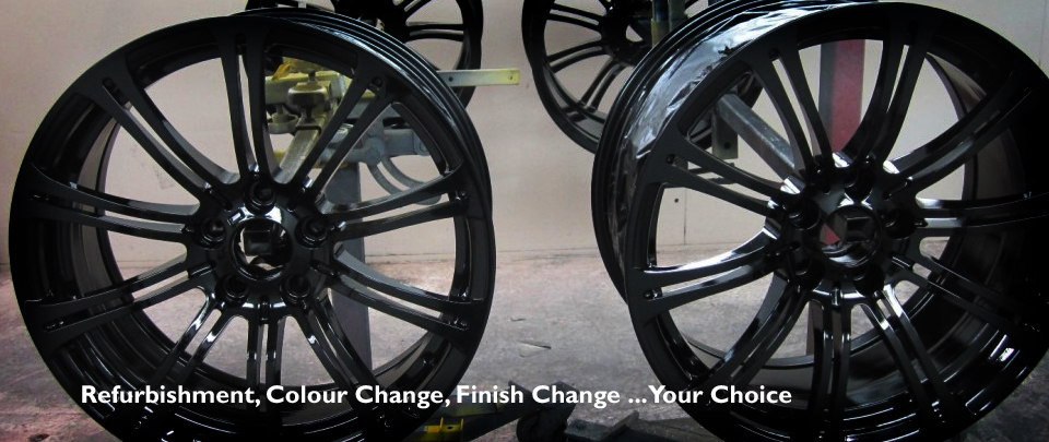 Alloy Wheel Painting and Refurbishment Service