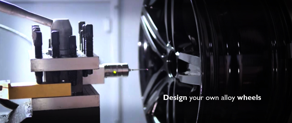 We can provide you with the option to be able to put your imagination to the test by designing your own custom set of alloy wheels