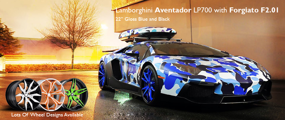 22 inch F2.01 Alloy wheel from luxury brand FORGIATO