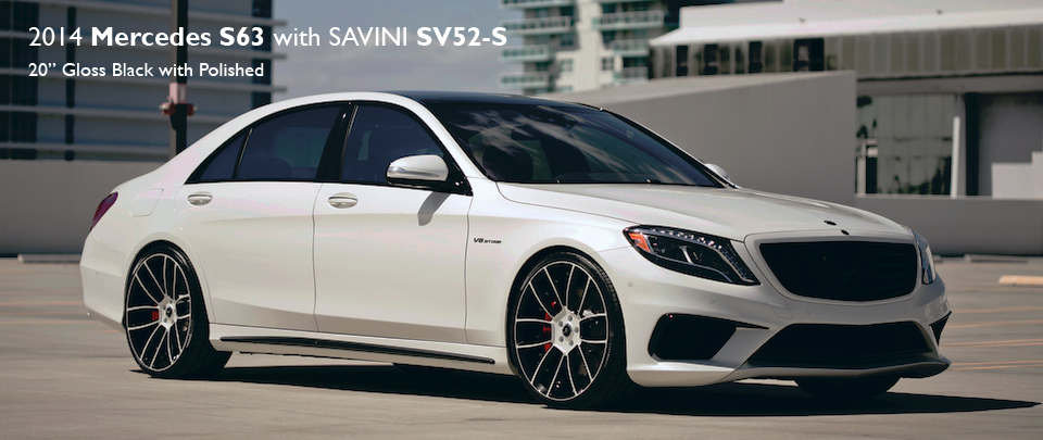22 inch SV52-S Alloy wheel from luxury brand SAVINI